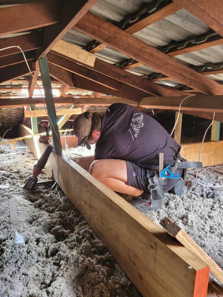 Just-in-timber wall removal project.