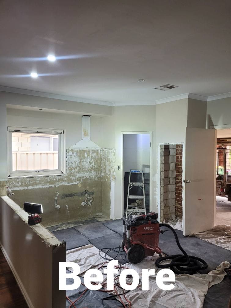 Just-in-timber wall removal project.