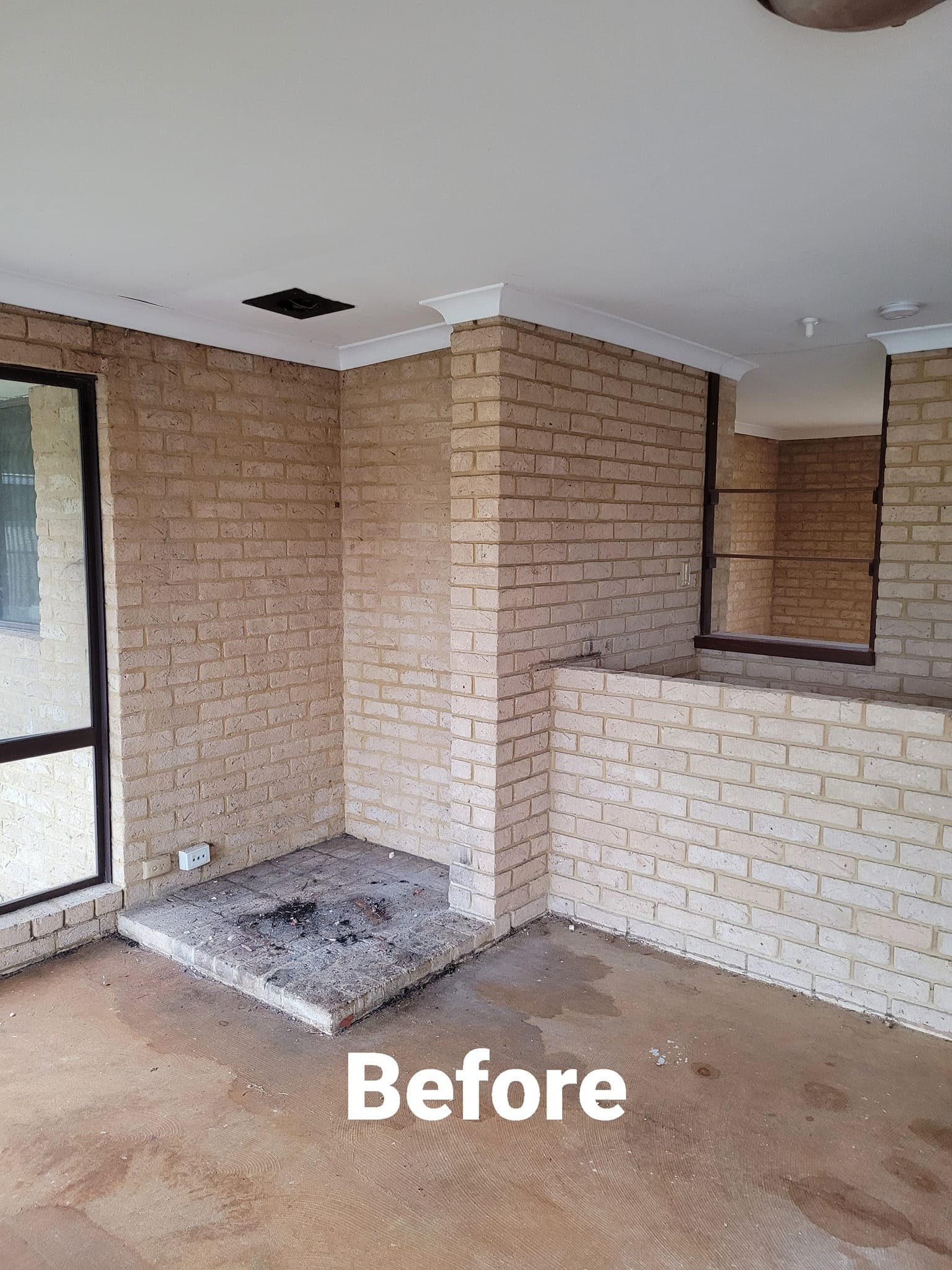 Just-in-timber wall removal project.