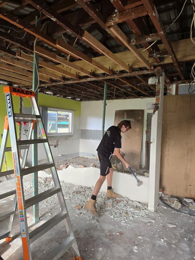 Brick wall removal in Perth